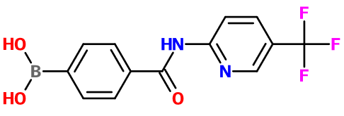 (图片) MC085056 4-(5-CF3-pyridin-2-ylcarbamoyl)phenylboronic acid